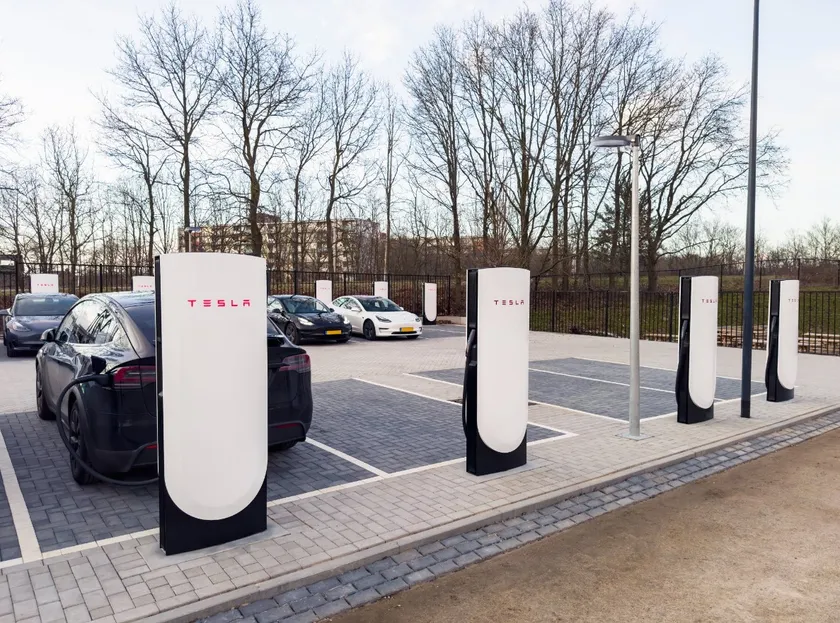 tesla super cargadores v4