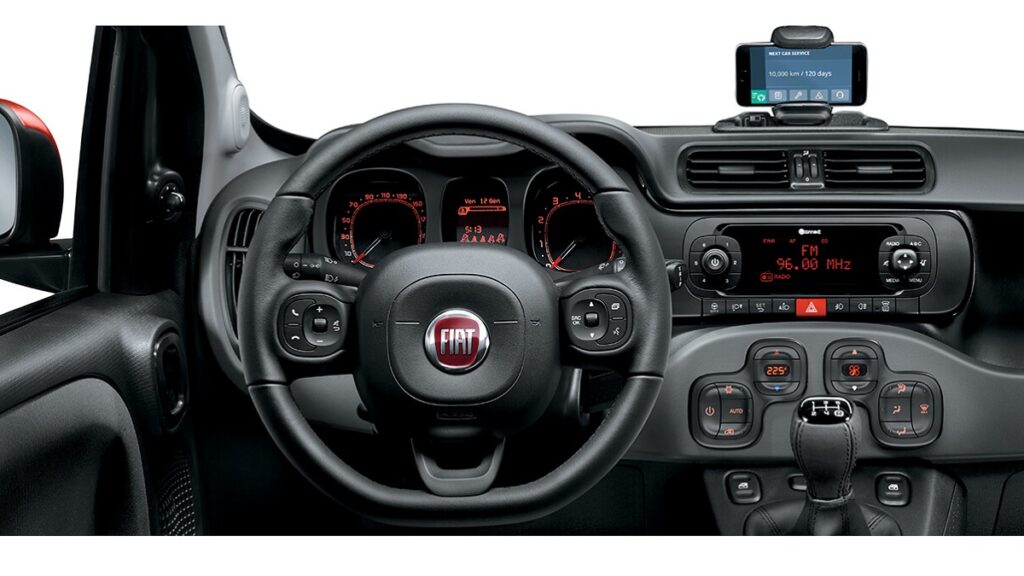 Fiat Panda Van interior