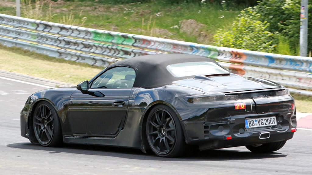 porsche boxter ev negro