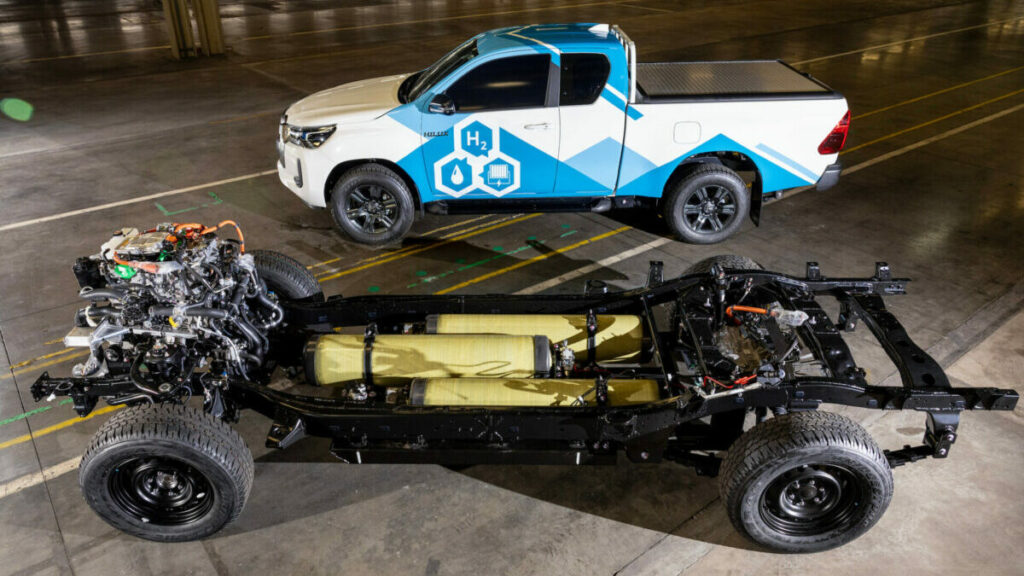 Toyota Hilux hidrógeno