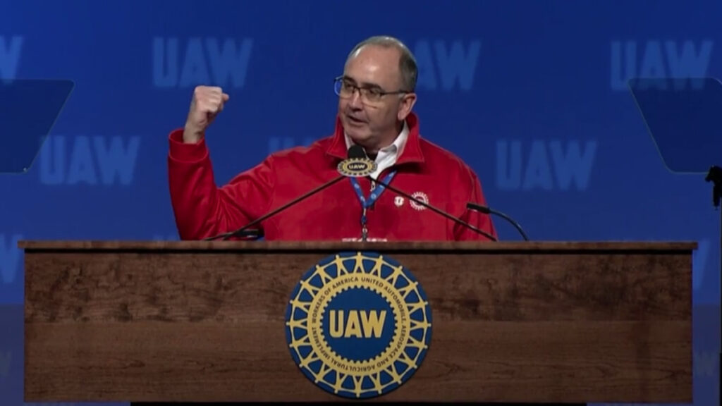 Fain presidente de UAW. Huelga 2023