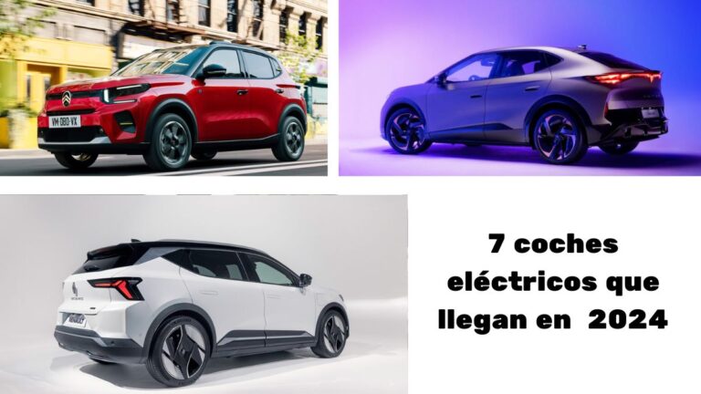 7 coches electricos 2024