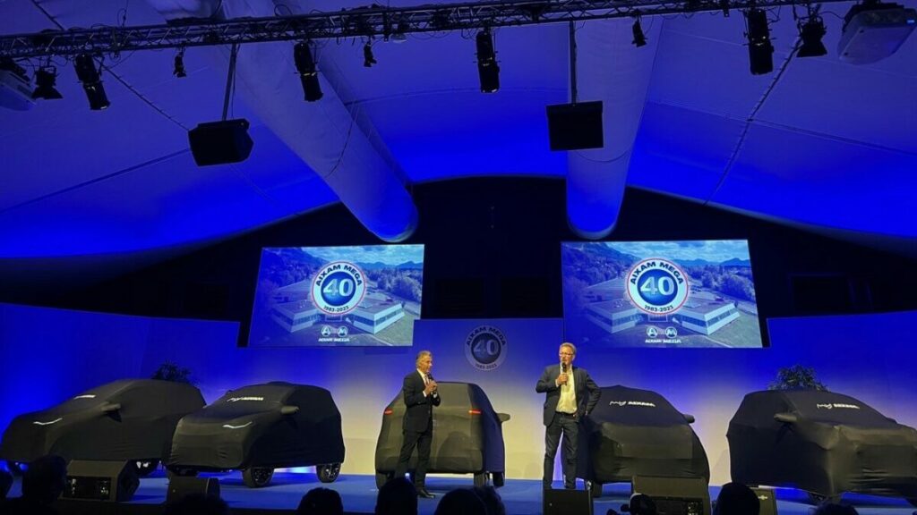 Aixam Mega 40 Aniversario acto