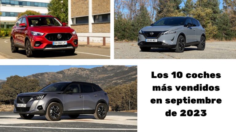 coches mas vendidos septiembre 2023