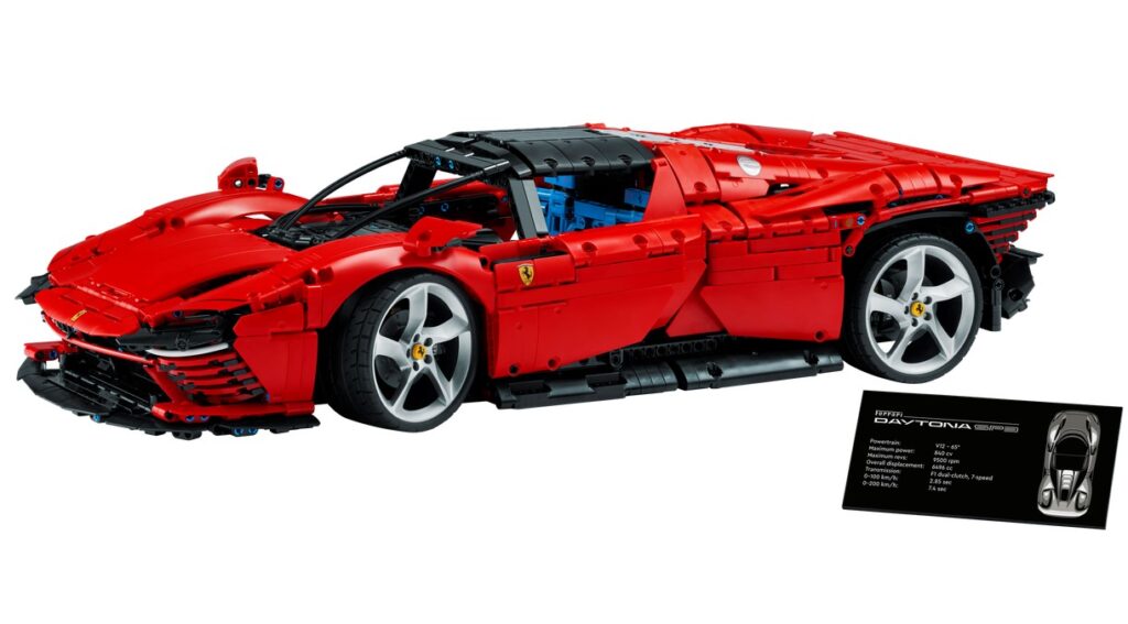 Ferrari Daytona SP3 Lego