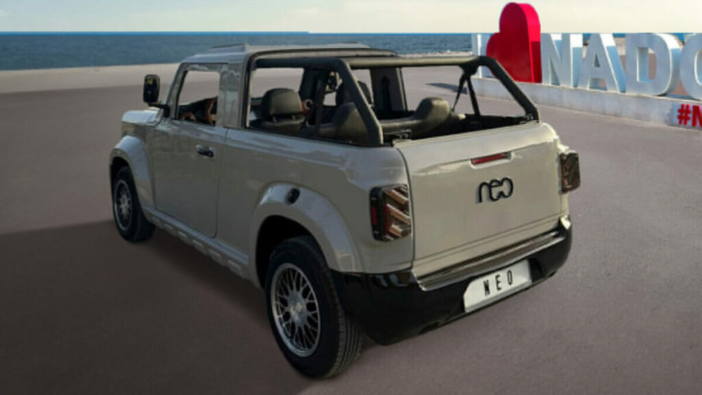 Neo motor neo coche marruecos trasera
