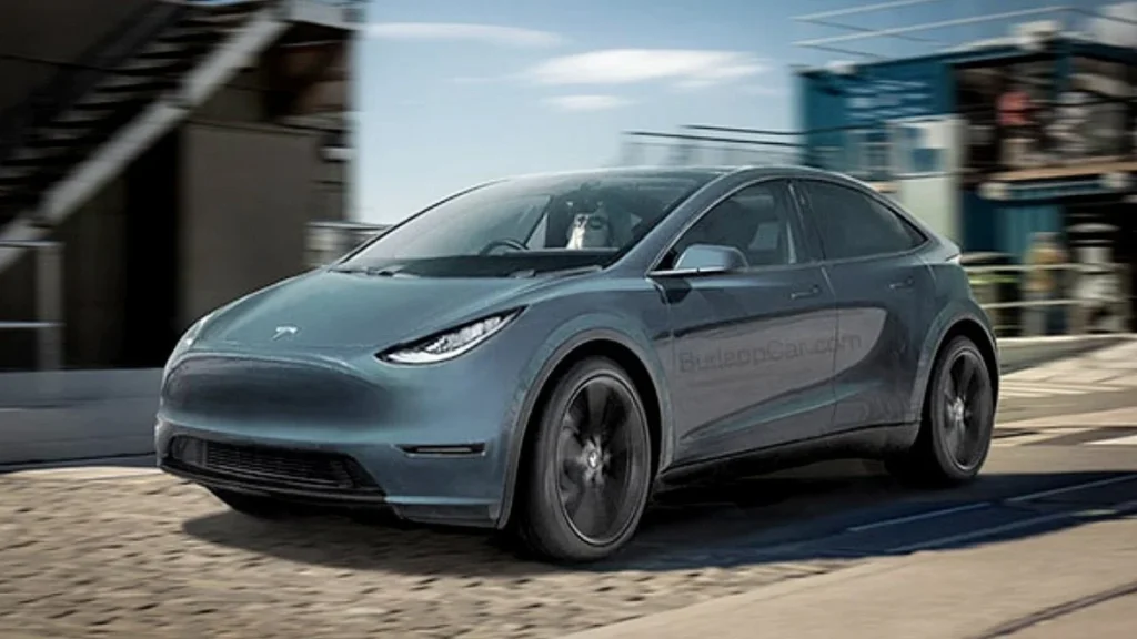Tesla Model 2 render
