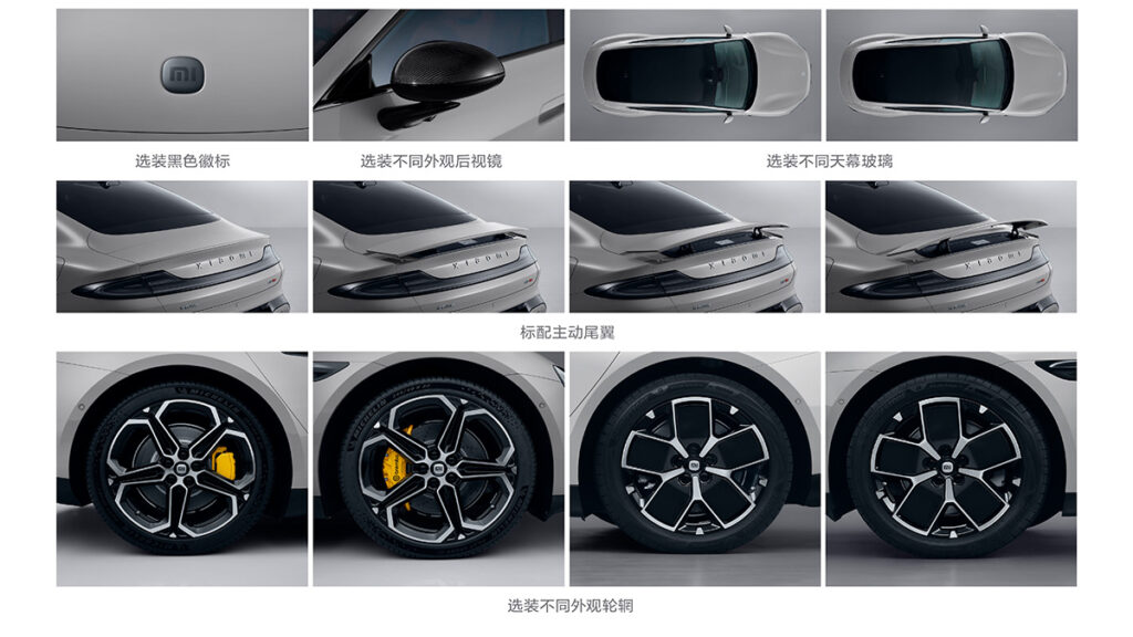 Xiaomi SU7 detalles 2