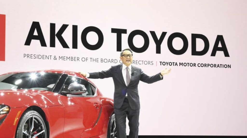 akio-toyoda-salon-japon-entrevista-toyota coches electricos