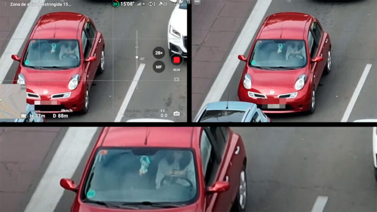 dron policia granada