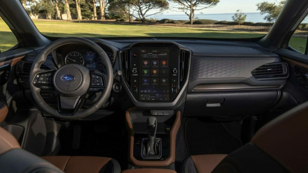 subaru forester 2024 salpicadero