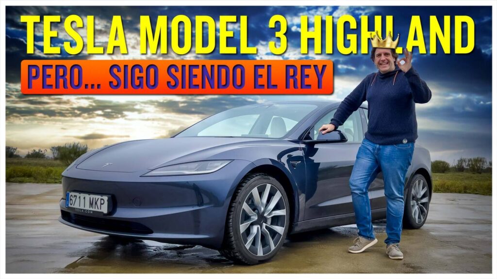 Apertura Tesla Model 3 Highland