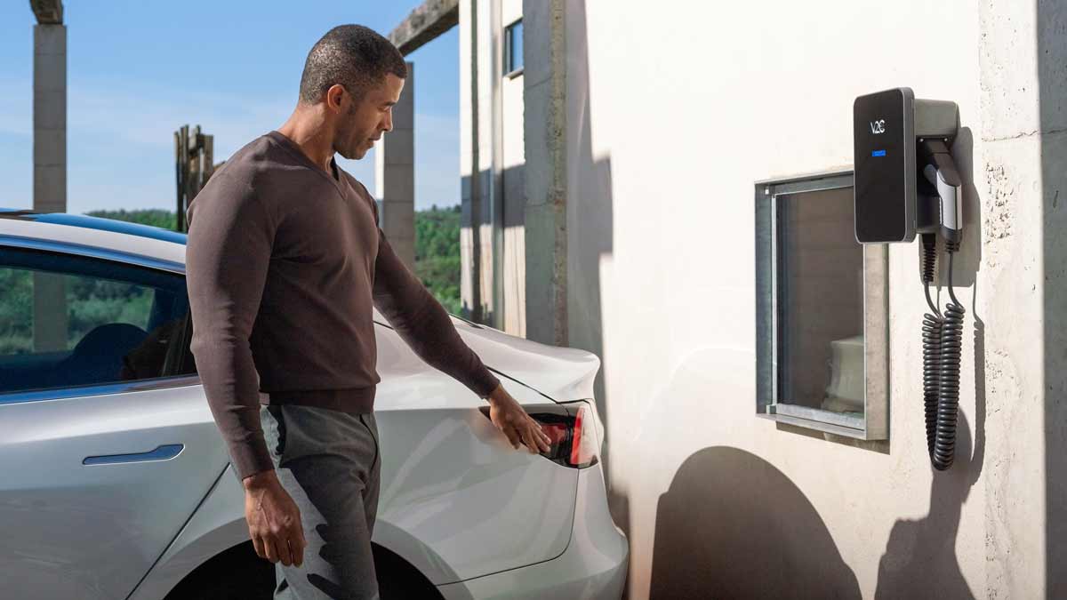 cómo es un cargador coche eléctrico