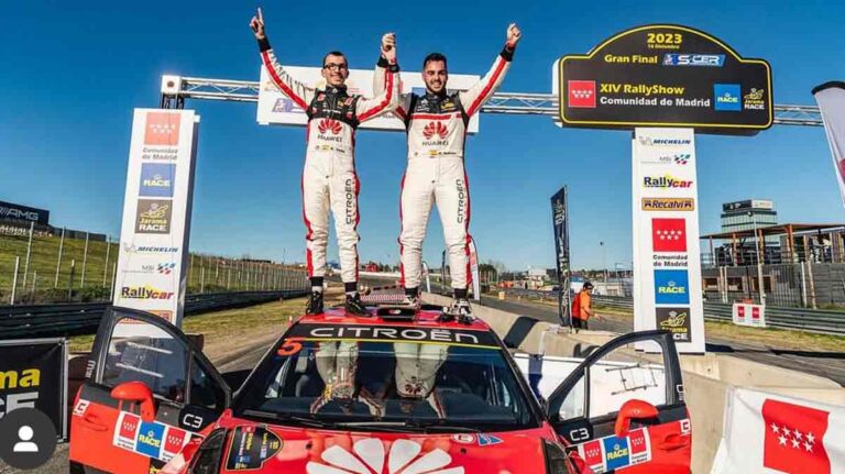 Diego Ruiloba rallyshow madrid 2023
