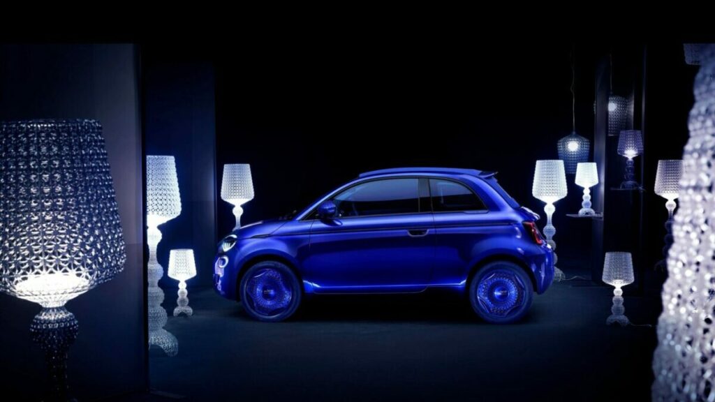 Fiat 500e kartell lateral