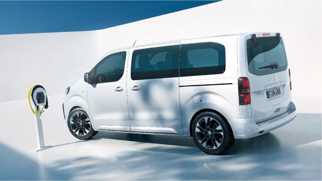 Opel Zafira Electric blanco