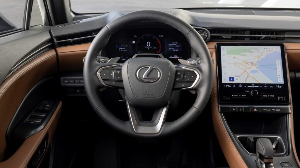 Lexus LBX interior
