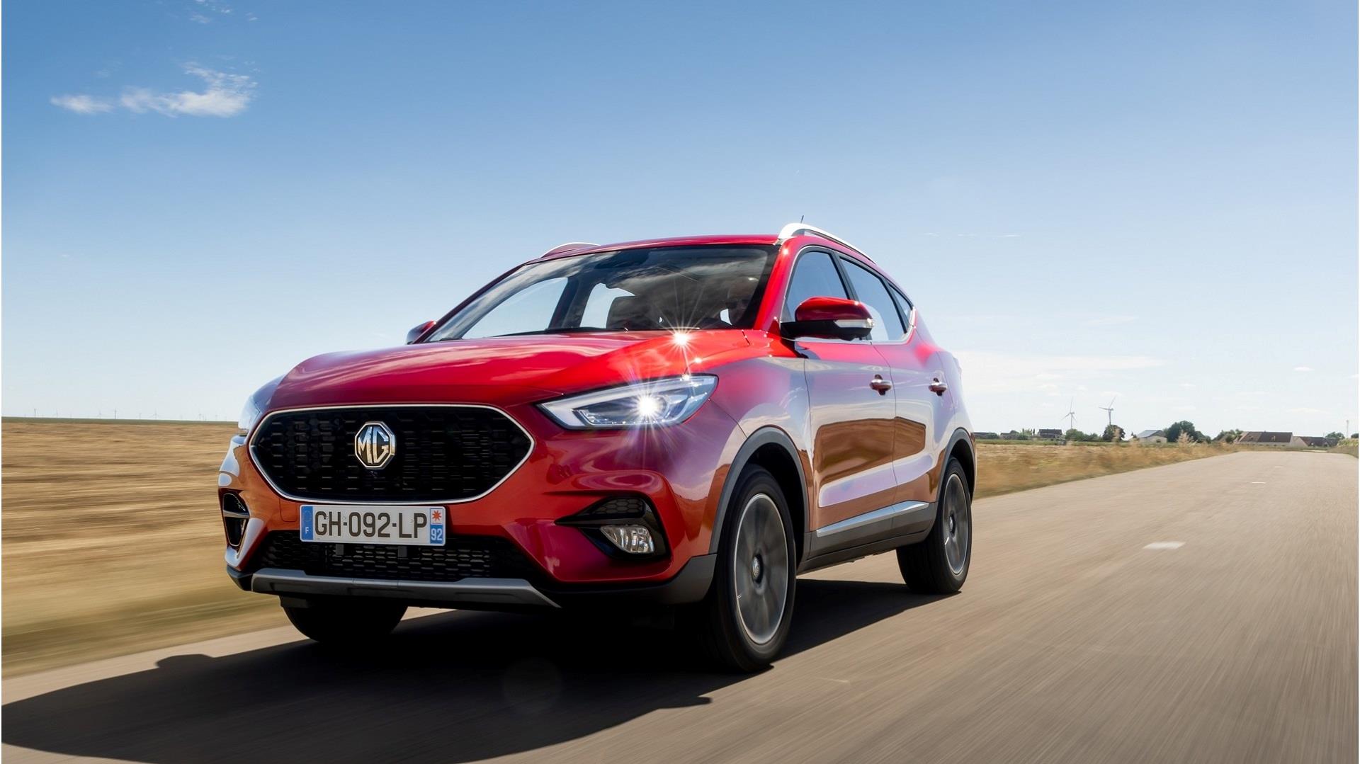 MG ZS rojo