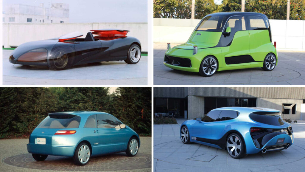 prototipos inéditos Toyota Calty