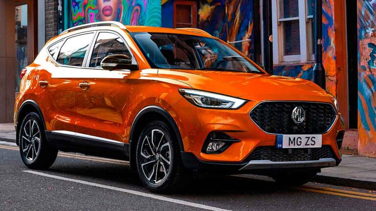 MG ZS naranja