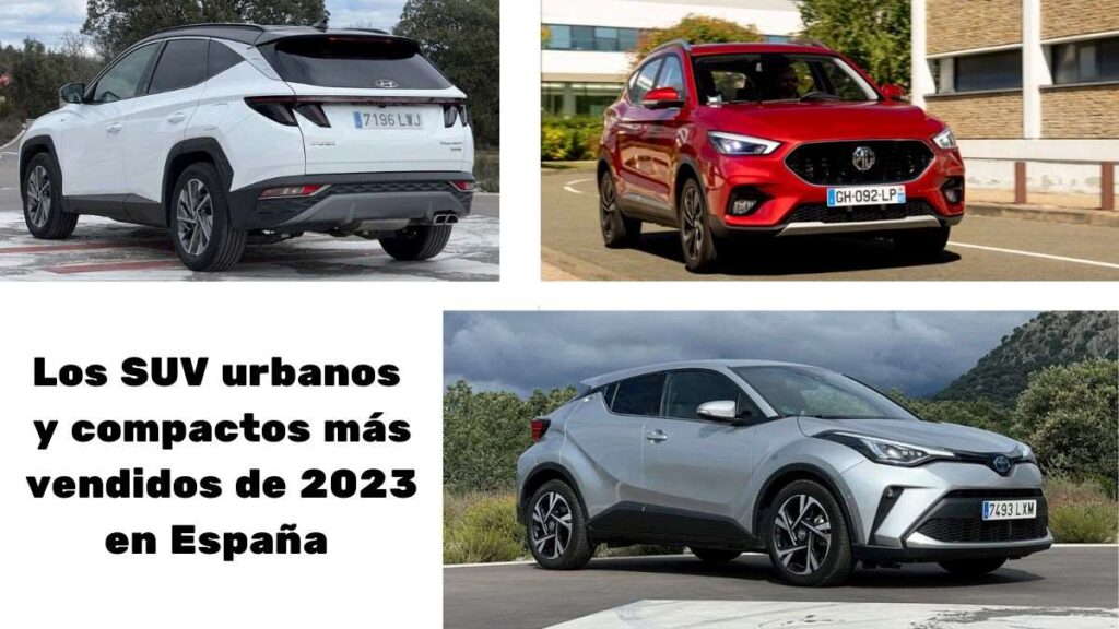 20 SUV urbanos y compactos más vendidos de 2023 en España