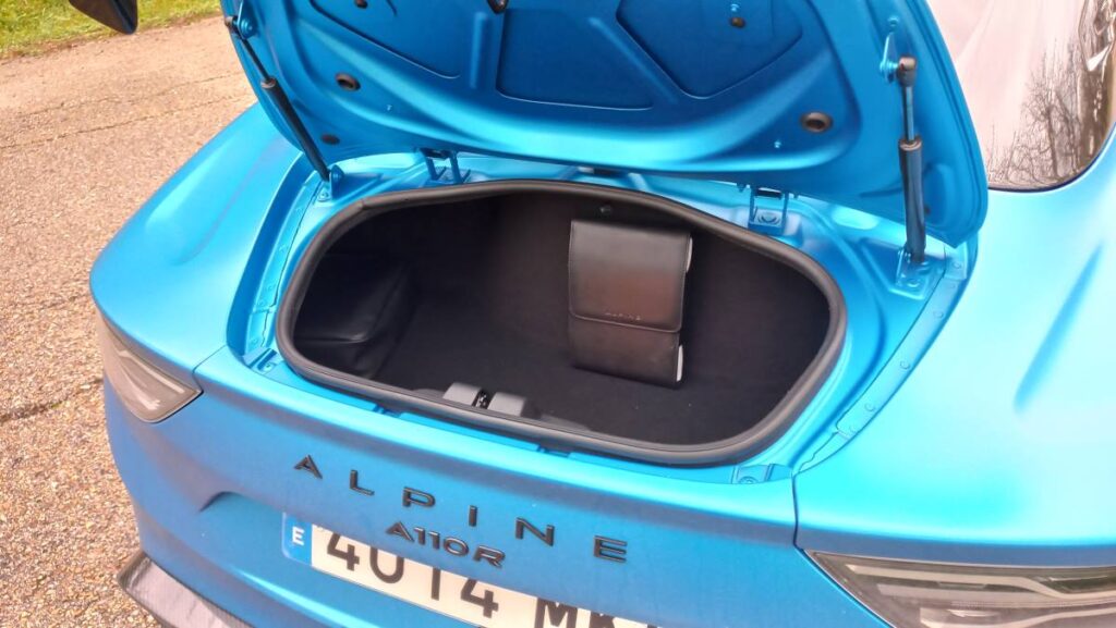Alpine A110 R maletero trasero