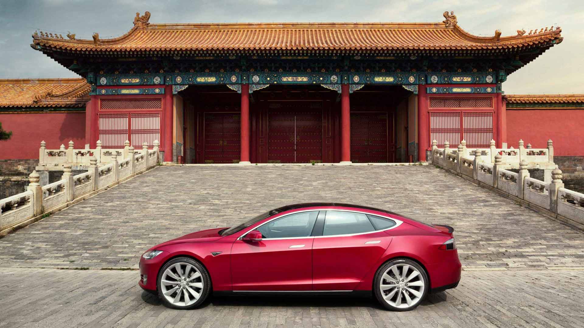 Apertura campana tesla china