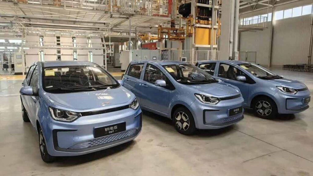 Yiwei EV con batería de sodio
