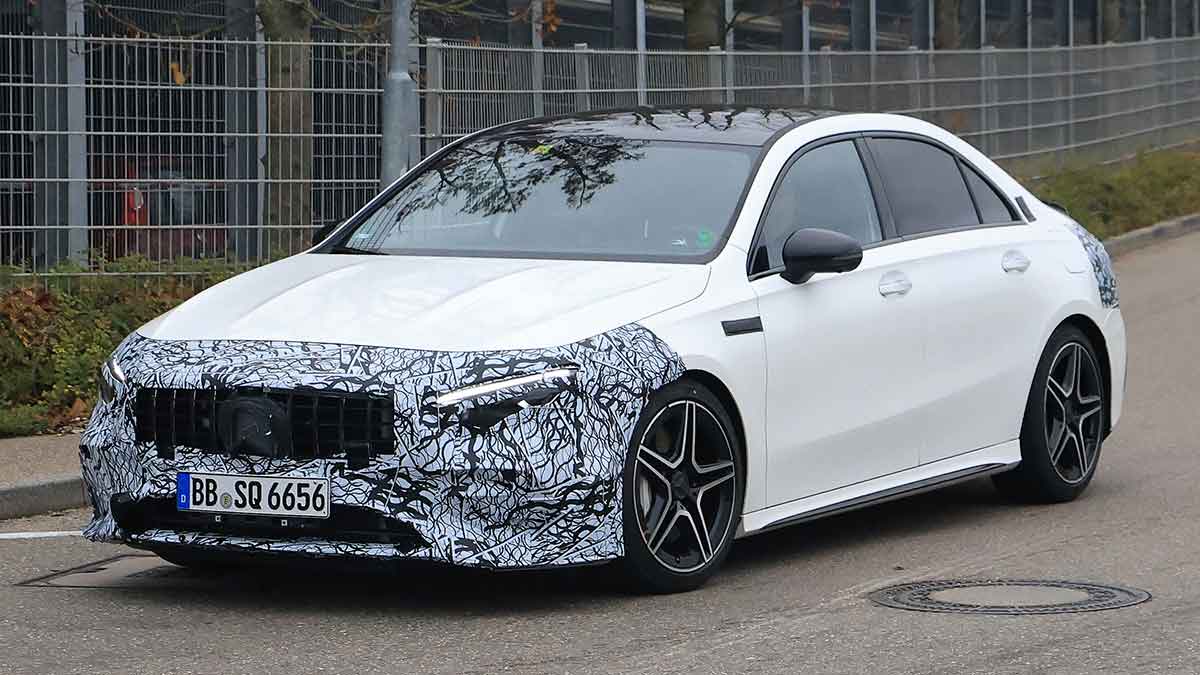 Top Secret: nuevo Mercedes-AMG A35 Sedan 2025