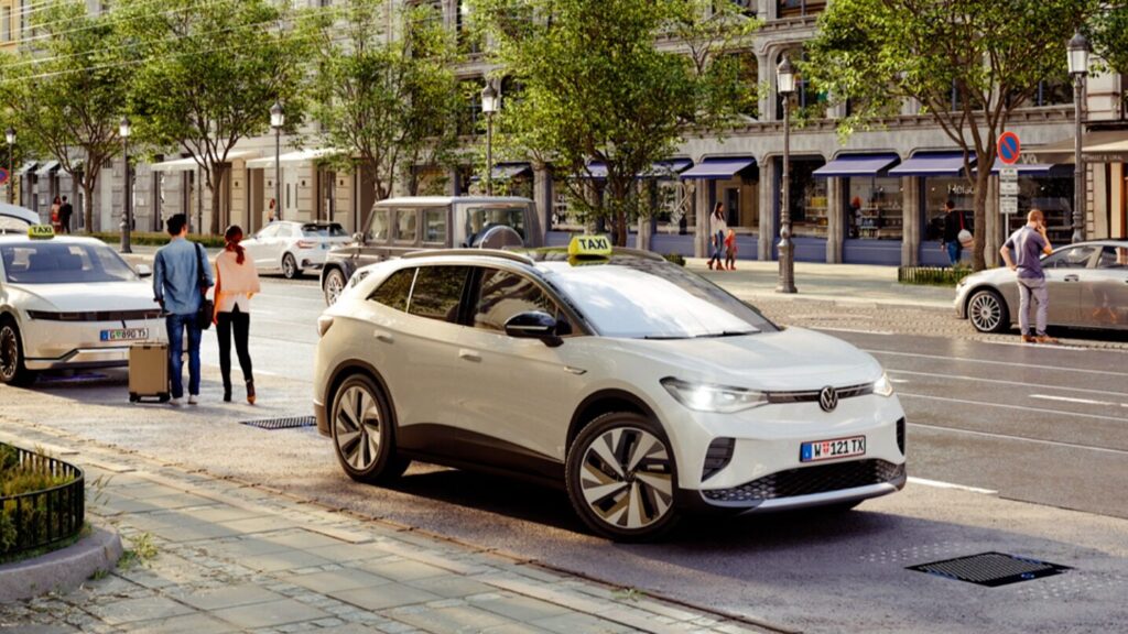 Taxis Austria recarga inalambrica KEBA Easylink ID.4 apertura OK