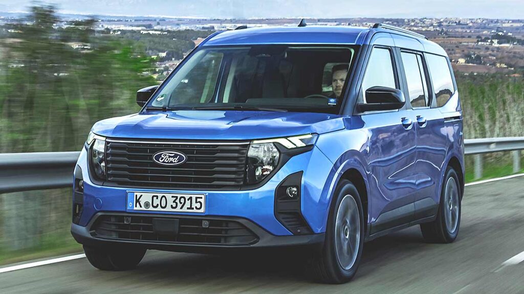 Ford Tourneo Courier Desert Island Blue 007