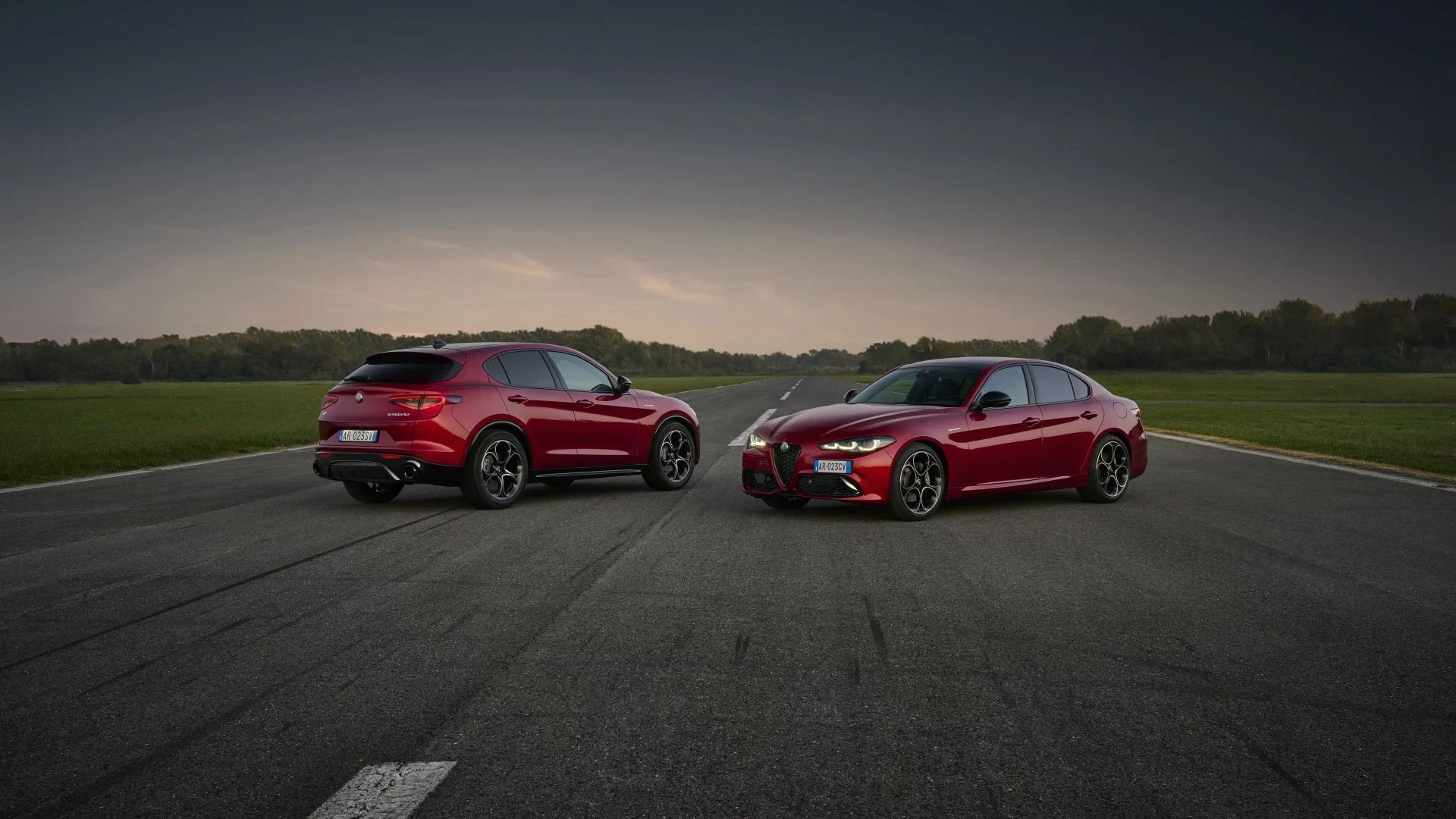 alfa romeo garantía alfa romeo giulia y alfa romeo stevio rojo