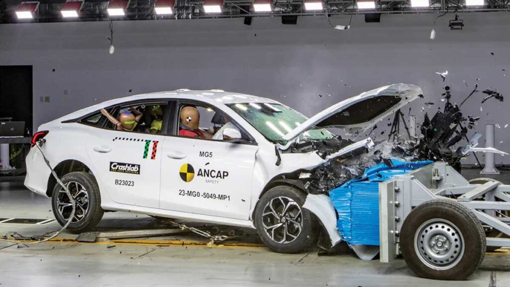 ANCAP seguridad MG5