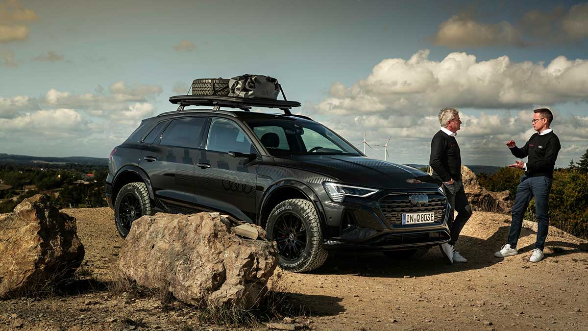 audi q8 e tron dakar edition 2024
