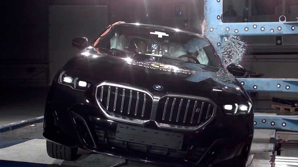 BMW Serie 5 cinco estrellas Euro NCAP