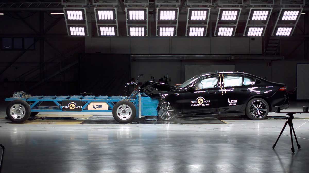 BMW Serie 5 cinco estrellas Euro NCAP