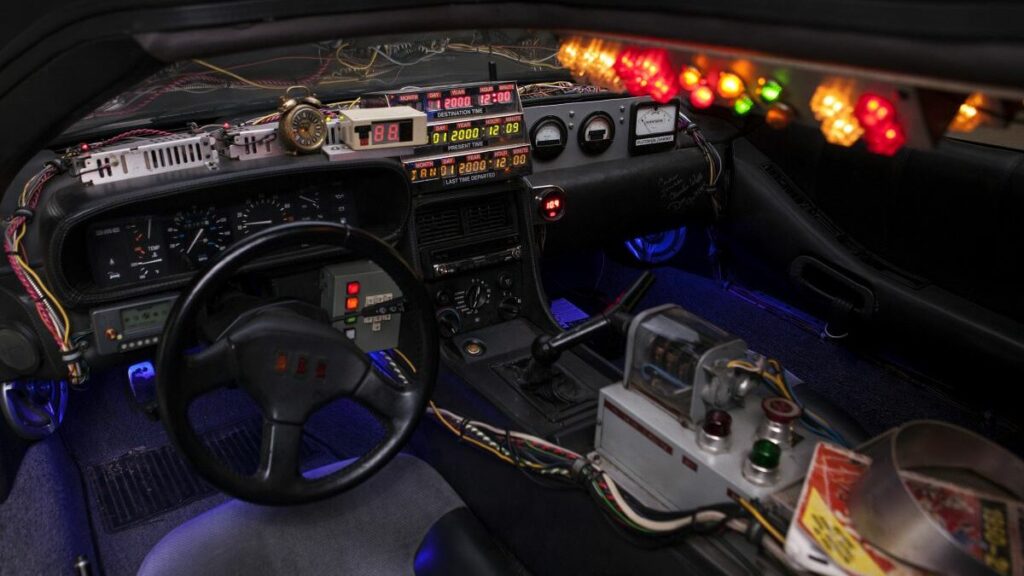 Delorean Regreso al Futuro