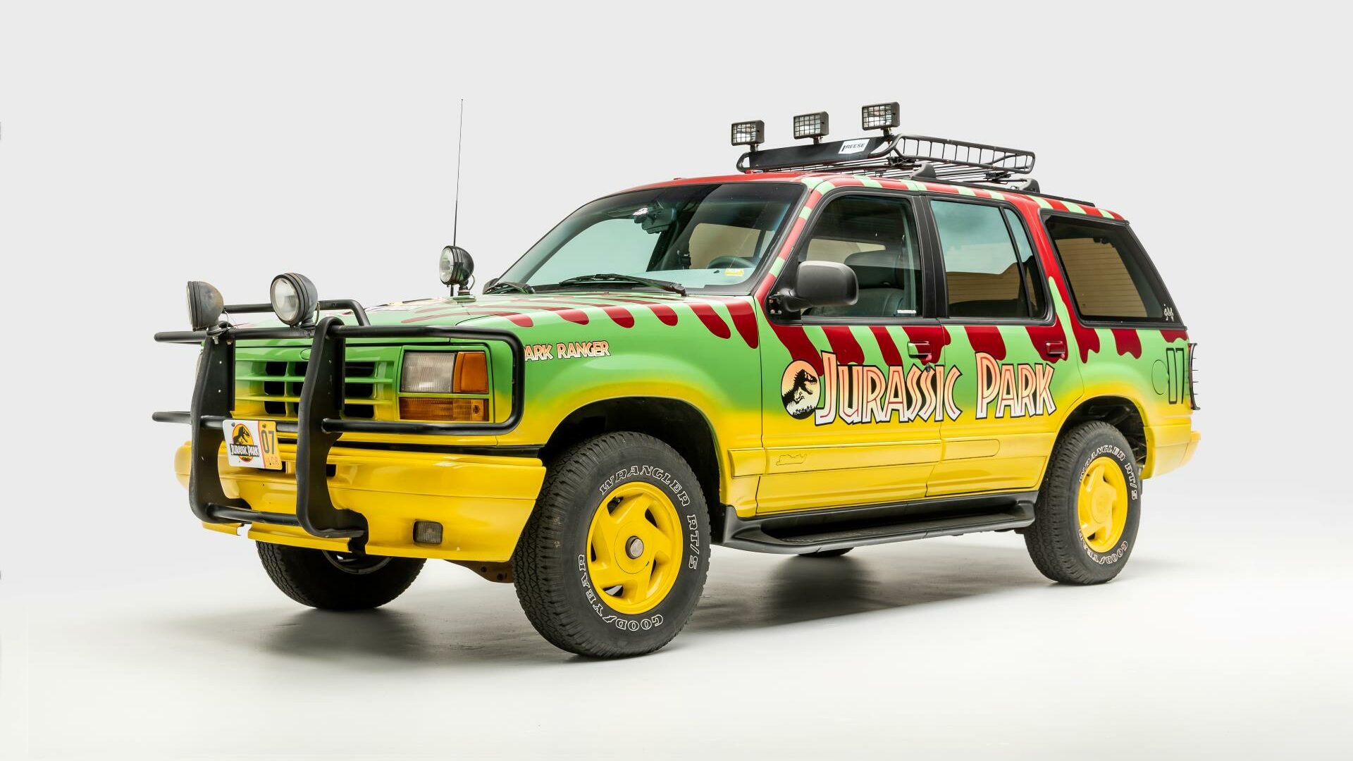 Coches de cine: Ford Explorer de Parque Jurásico, eléctrico y autónomo en 1993