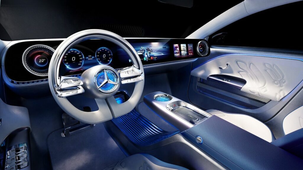 Mercedes-Benz Concept CLA ClassMercedes-Benz Concept CLA Class pantalla