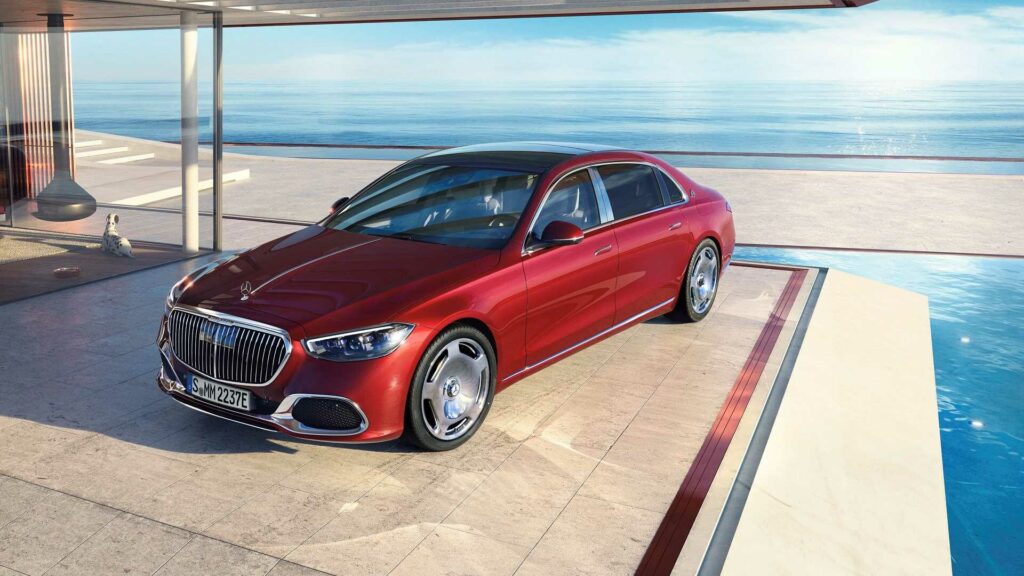 Mercedes Maybach Clase S granate