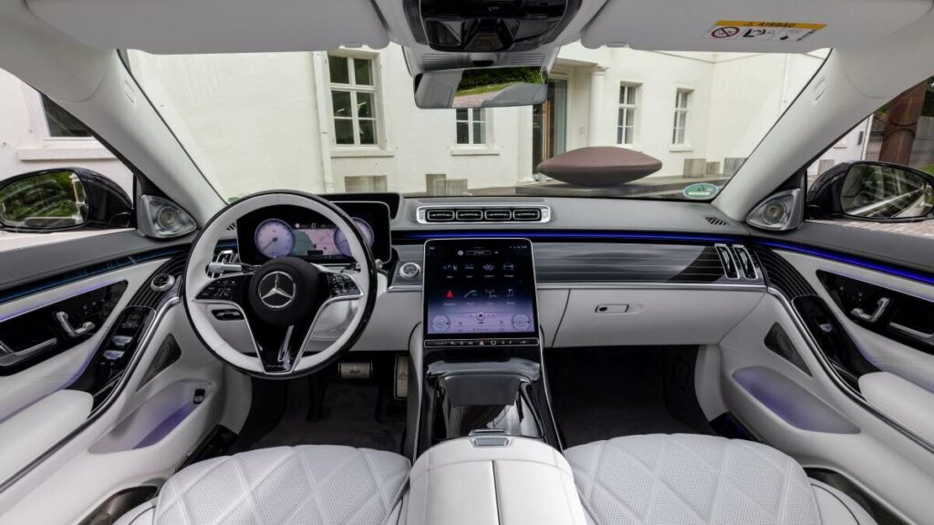 Mercedes Maybach Clase S salpicadero