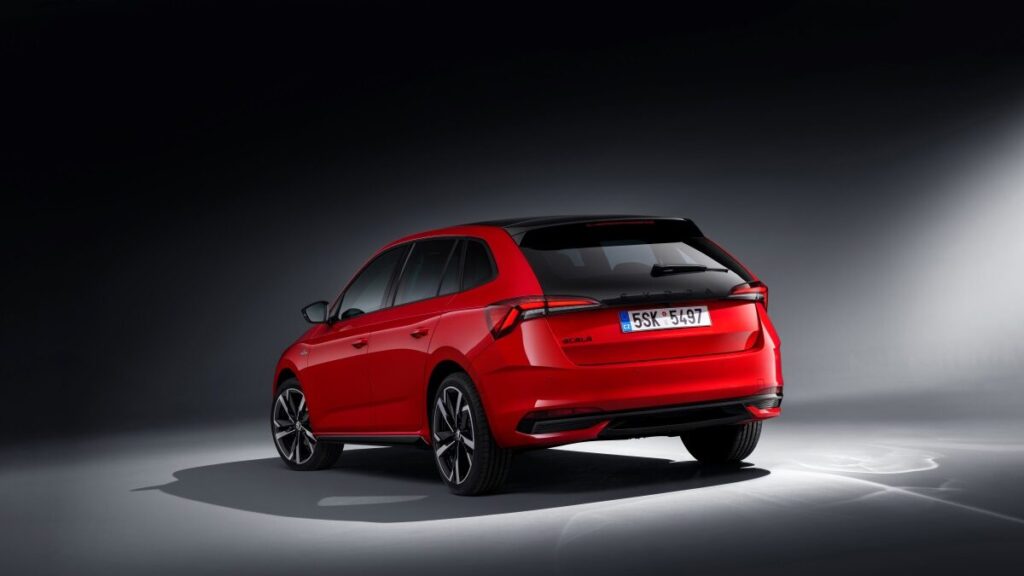 Skoda Scala Monte Carlo rojo 2024