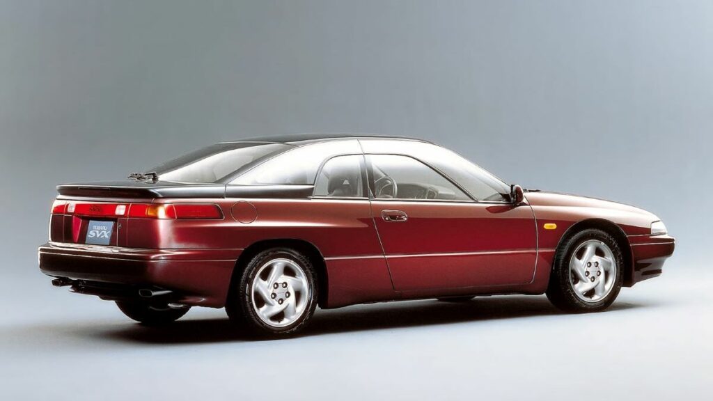 Subaru SVX granate
