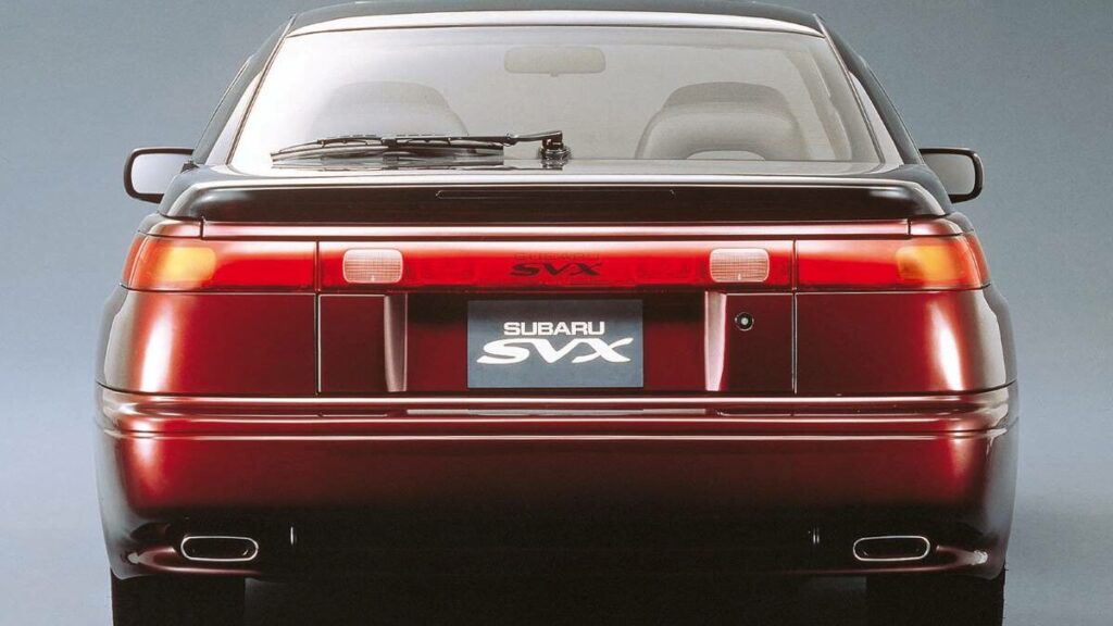 Subaru SVX granate