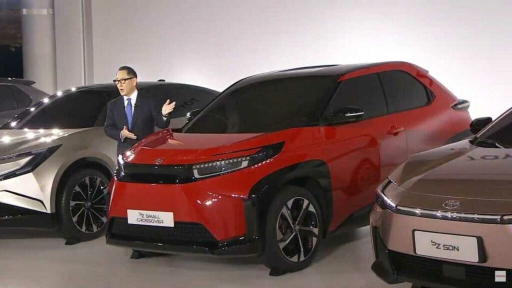toyota bz small crossover electrico barato