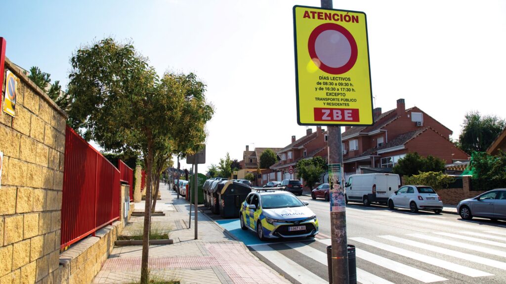 ZBE Rivas Vaciamadrid en entornos escolares