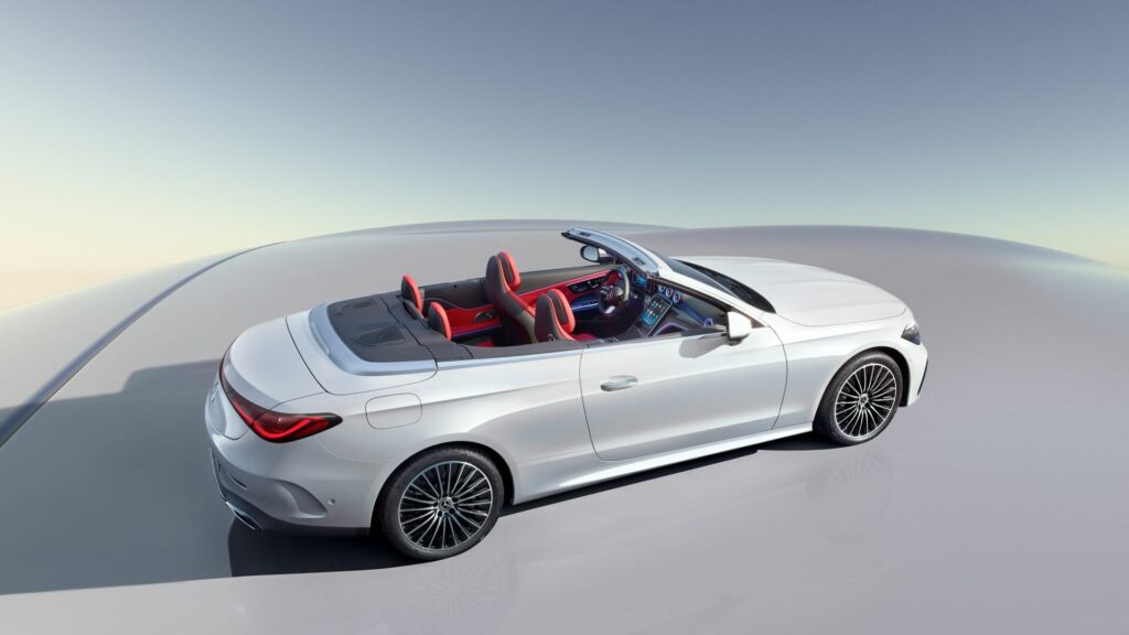 Mercedes CLE Cabrio blanco