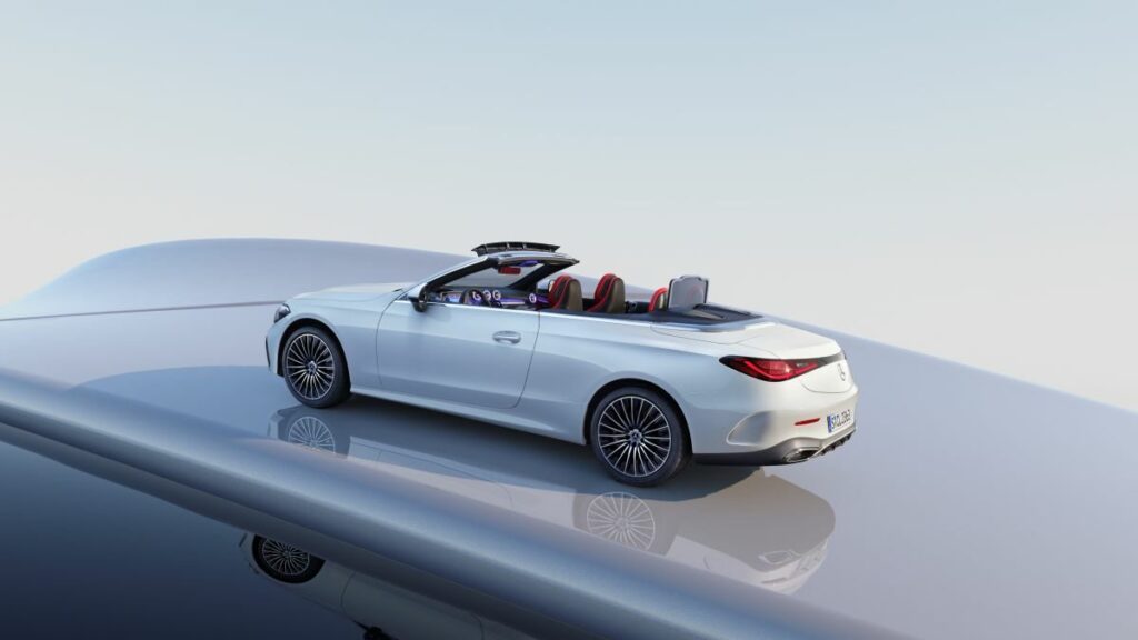 Mercedes CLE Cabrio blanco
