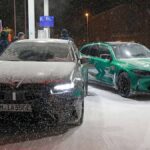 Top Secret: los nuevos BMW M5, M5 Touring y M3 CS Touring, cazados en la nieve