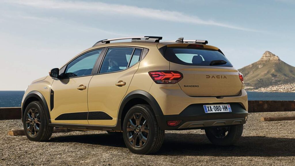 Dacia Sandero Stepway trasera